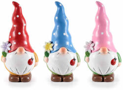 Decorer Set 3 figurine Gnomi teracota multicolora 10.5x9x22.5 cm (A71.46.42)