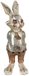 Clayre & Eef Figurina Iepuras Paste polirasina 6x7x14 cm (6PR3881)
