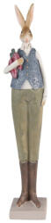 Clayre & Eef Figurina Iepuras Paste polirasina 6x5x36 cm (6PR3609)