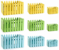 Decorer Set 9 cosulete Paste lemn 25x16.5x14 cm, 18x12x10.5 cm, 12x8x7 cm (A51.55.34)