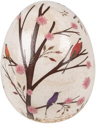 Clayre & Eef Set 2 oua decorative ceramica Spring 10x12 cm (6CE1647)