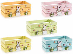 Decorer Set 5 cosulete Paste lemn 18x11x7 cm (A51.54.98)