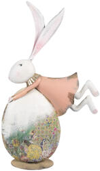 Clayre & Eef Figurina Iepuras Paste metal 35x11x56 cm (5Y1215)