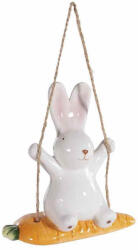 Decorer Figurina Iepuras Paste ceramica multicolora 12x6.5x12.5 cm (A71.50.58)
