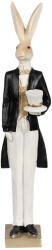 Clayre & Eef Figurina Iepuras Paste Boy polirasina 7x6x32 cm (6PR4002)