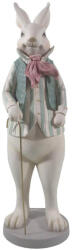 Clayre & Eef Figurina Iepuras Paste Boy din polirasina 17x15x53 cm (6PR3143)