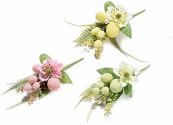 Decorer Set 3 crengute artificiale decorate cu oua si Anemone 19 cm (A56.34.63)