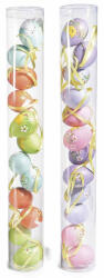 Decorer Set 24 oua decorative din plastic multicolor 21A 3x4 cm (A54.27.21A)