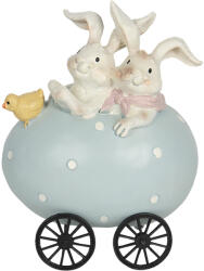 Clayre & Eef Figurine polirasina Iepurasi 10x7x13 cm (6PR3194)
