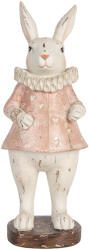 Clayre & Eef Figurina Iepuras Paste polirasina multicolora vintage 11x10x29 cm (6PR5478)