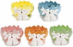 Decorer Set 5 oua decorative din ceramica 11x11x6 cm (A72.06.16)