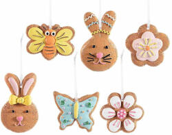 Decorer Set 12 decoratiuni Paste polirasina 5.5x9 cm (A55.38.33)