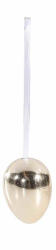 Decorer Set 12 oua Paste plastic auriu 2.5x4 cm (A54.48.39)