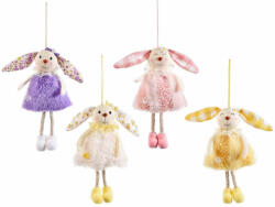 Decorer Set 4 figurine Iepurasi Paste textil 8x16 cm (A16.16.36)