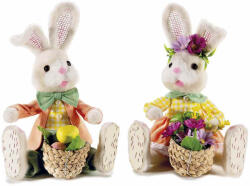 Decorer Set 2 figurine Iepurasi Paste 14x14x21.5 cm (A56.46.66)