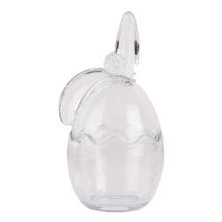 Clayre & Eef Ou decor Paste sticla transparenta 9x8x17 cm (6GL4924)