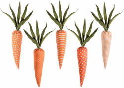 Decorer Set 5 morcovi decorativi 5x35 cm (A56.42.56)