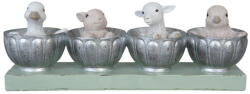 Clayre & Eef Figurine animale si pasari din polirasina 26x6x9 cm (6PR1053)
