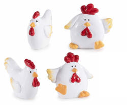 Decorer Set 4 Figurine Gaini polirasina multicolora 5.5x2.5x5 cm (A55.39.54)