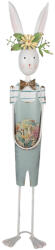 Clayre & Eef Figurina Iepuras Paste metal 17x12x88 cm (5Y1216)