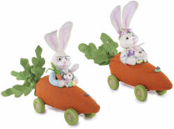 Decorer Set 2 figurine Iepurasi Paste 130x40x100 cm (A56.47.16)