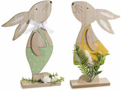 Decorer Set 2 figurine Iepurasi Paste 17x4.5x26 cm (A51.51.60)