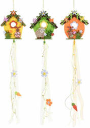 Decorer Set 3 decoratiuni Paste casute 14.5x66 cm (A51.51.80)