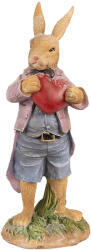 Clayre & Eef Figurina Iepuras Boy Paste polirasina 8x7x20 cm (6PR4095)