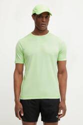 Calvin Klein Performance edzős póló zöld, sima, LVGMS5K159 - zöld S