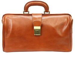 Florence MD-1 barna bőr orvosi táska 38 x 21 x 18.5 cm (45898)