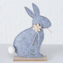  Deco iepuras Lele albastru 18/4/26 cm (2019024B)