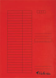 Victoria Pólyás dosszié, karton, A4, VICTORIA, piros (PDKA4VP)