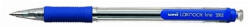 uni Golyóstoll, UNI SN-101 Laknock Fine, 0, 4 mm, kék (GTUSN101K)