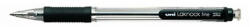 uni Golyóstoll, UNI SN-101 Laknock Fine, 0, 4 mm, fekete (GTUSN101F)