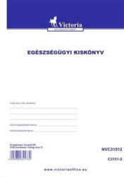 Victoria Paper Egészségügyi kiskönyv, A6, VICTORIA, C. 3151-2 (EUKA6V)