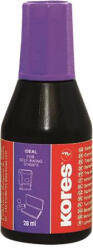 Kores Bélyegzőfesték, KORES, 28 ml, lila (BFK28L)