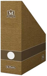 Herlitz Irattartó papucs, HERLITZ Montana, karton, 110 mm, barna (IPHMK110B)