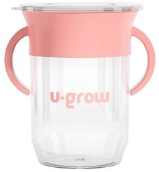 U-Grow Cana 360 grade cu manere, roz, U-Grow (UG-SIP360PK)