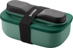Guzzini Cutie de prânz Store & Go 900 ml verde de smarald cu tacâmuri (171155172)
