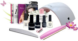 Moonbasanails Géllakk induló készlet 36W-os UV LED lámpával