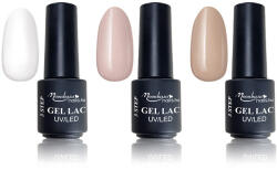 Moonbasanails Baby boomer 3step gél lakk szett