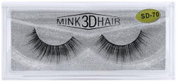 MoonbasaNails 3D természetes szempilla 1 pár SD-70 Natural black
