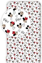 Otthonkomfort Disney Mickey és Minnie egér Párizs gyerek pamut lepedő