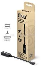 Club 3D Átalakító - CAC-1188 (Mini DP 1.4 to HDMI 8K60Hz, aktív, HDCP 2.2, 9 cm kábel) (CAC-1188) (CAC-1188)