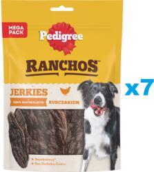 PEDIGREE Ranchos Jerkies 7x180g fasii de carne pentru caini