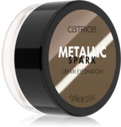 Catrice Metallic Spark krémes szemhéjfestékek a csillogó fényért árnyalat 020 Diamond Dust 4 g