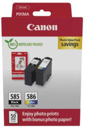 Canon PG-585 / CL-586 + GP-501 Photo Value Pack 50 Lap (6205C004AA)