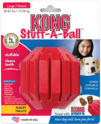 KONG Kong Stuff-A-Ball kutyajáték, 2xL méret: Ø kb. 9 cm