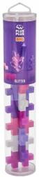 Plus-Plus Set constructie Plus-Plus, tub 15 piese mari, Glitter Mix, culori stralucitoare (PP3432) - ookee