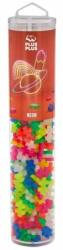 Plus-Plus Set constructie Plus-Plus, tub 240 piese, Neon Mix, culori fluorescente (PP4186) - ookee